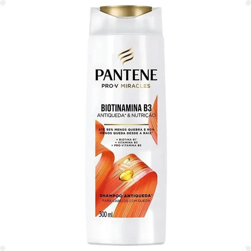 Shampoo Pantene Biotinamina B3 Antiqueda 300ml