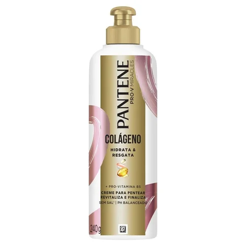 Creme Para Pentear Pantene Colágeno Hidrata & Resgata 240G
