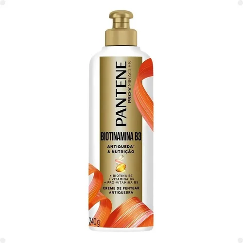 Creme Para Pentear Pantene Biotinamina B3 Antiqueda 240G