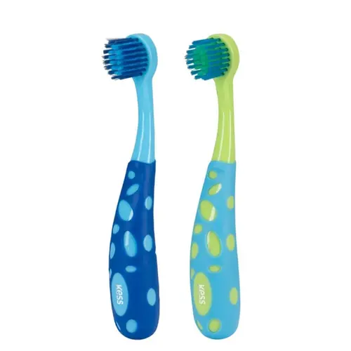 Kit Escova Dental Infantil Kess 2583 Steps 2 Extra Macia 2 Unidades