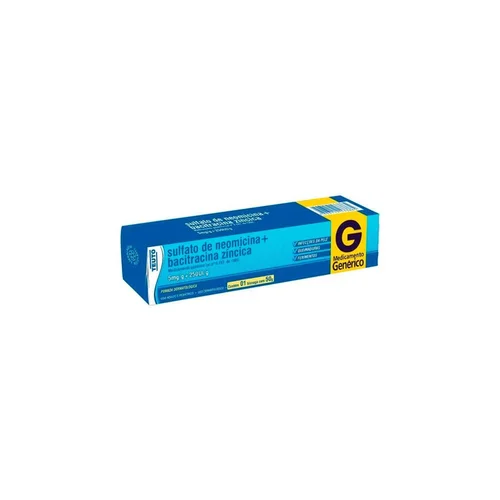 Sulfato De Neomicina+Bacitracina Pomada 50G Teuto