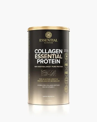 Collagen Protein Baunilha Essential Nutrition lata 417,5G