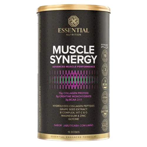 Muscle Synergy Jabuticaba com Limão Essential Nutrition Lata 427,5G