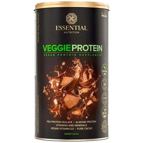 Veggie Cacao Essential Nutrition Lata 455G