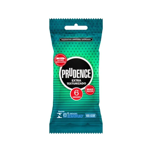 Preservativo Prudence Extra Texturizado 6 Unidades