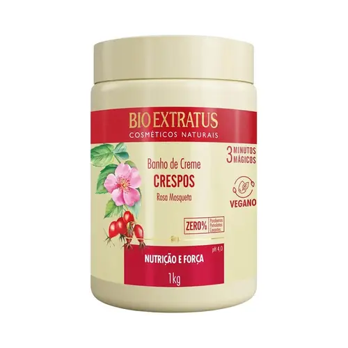 Banho de Creme Bio Extratus Crespos 1Kg
