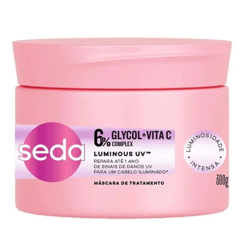 Máscara De Tratamento Seda Luminous Uv Glycol + Vita C 300G