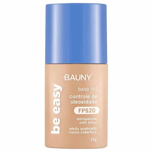 Base Tint Líquida Bauny Fps20 Acetinado Cor 020