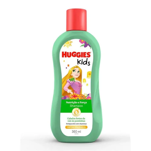 Shampoo Huggies Kids Nutrição e Força Princesas 360ml