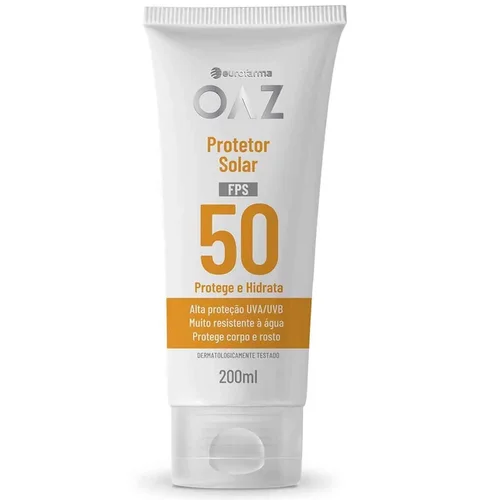 Protetor Solar OAZ Fps50 Corpo e Rosto 200ml