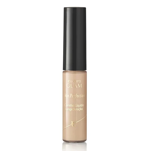 Corretivo Líquido Eudora Glam Skin Perfection Bege