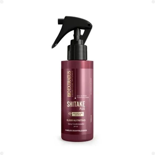 Elixir Nutritivo Spray Bio Extratus Condicionador Shitake Plus 100ml