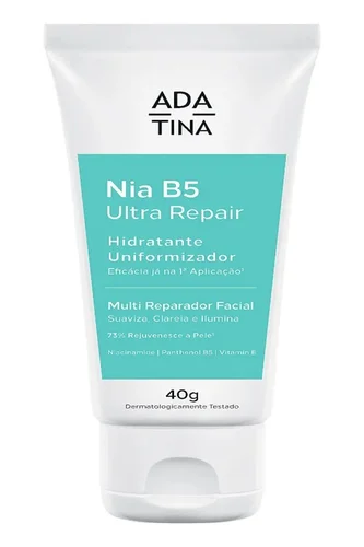 Hidratante Facial Uniformizador Adatina Nia B5 Ultra Repair 40G