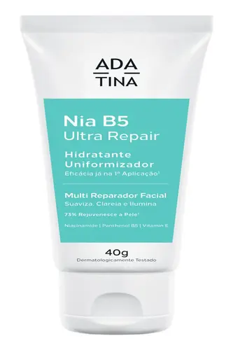 Hidratante Facial Uniformizador Adatina Nia B5 Ultra Repair 40G