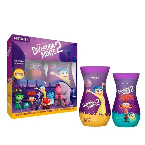 Kit Shampoo 250ml + Condicionador 230ml Divertidamente Nutriex