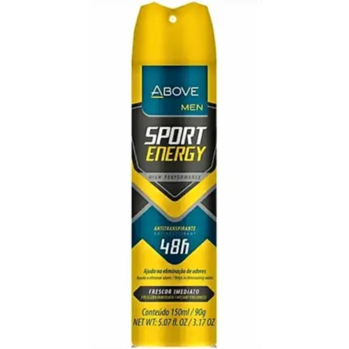 Desodorante Aerosol Above Masculino Sport Energy 150ml