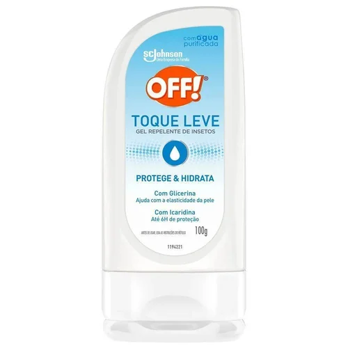 Repelente De Insetos Off! Family Toque Leve Loção 100ml