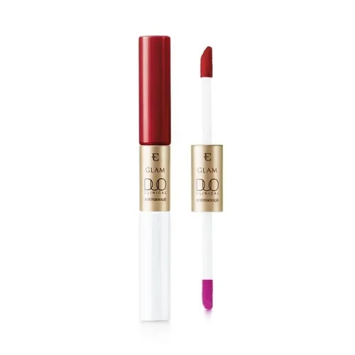 Batom Líquido Eudora Glam Duo Clinical Vermelho Magnifico