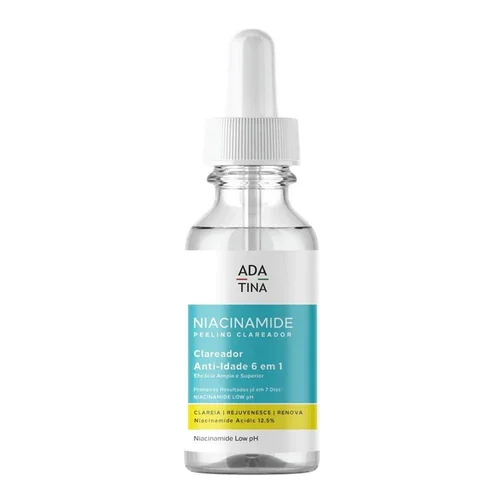 Peeling Clareador Facial Anti-Idade 3 em 1 Ada Tina Niacinamide 30ml