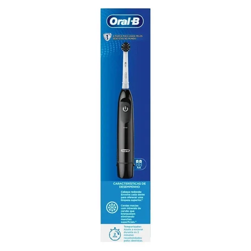 Escova Dental Oral-B Charcoal Carvão Elétrica