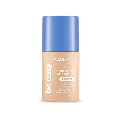 Base Tint Líquida Bauny Fps20 Acetinado Cor 010