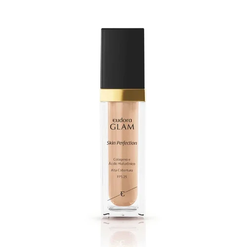 Base Líquida Eudora Glam Skin Perfection Cor 00 30Ml