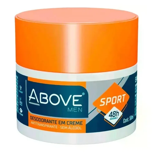 Desodorante Creme Above Masculino Sport 50G