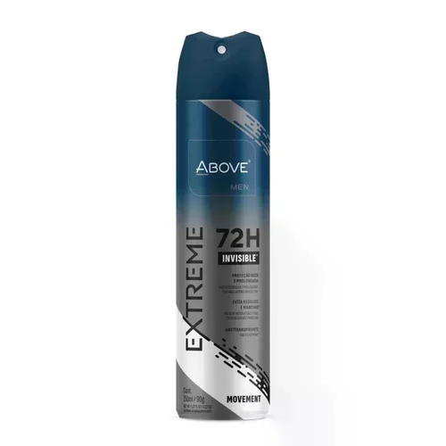 Desodorante Aerosol Above Masculino Extreme Invisible Movement 72H 150ml
