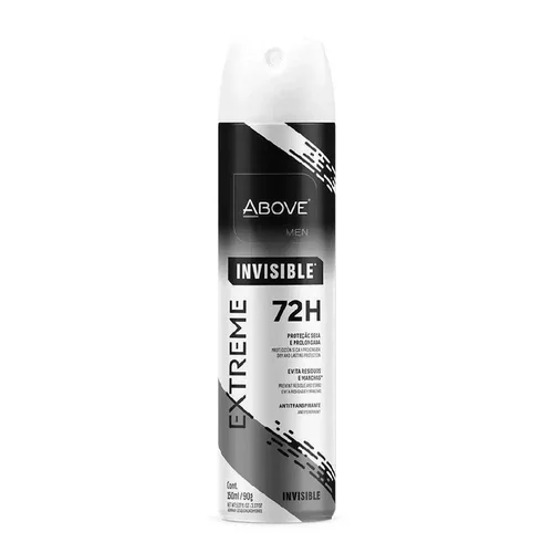 Desodorante Aerosol Above Masculino Extreme Invisible 72H 150ml