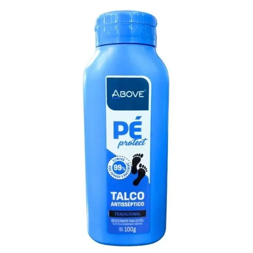 Talco Antisséptico Above Pé Protect Tradicional 100G