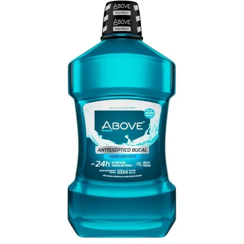 Enxaguante Bucal Antisséptico Above Fresh Protect 500ml