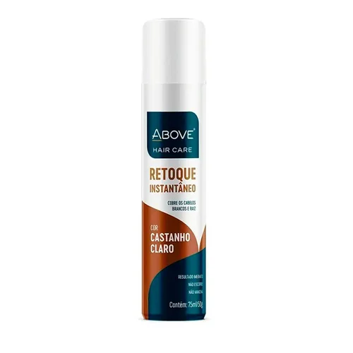 Retoque Instantâneo Capilar Castanho Claro Above 75ml