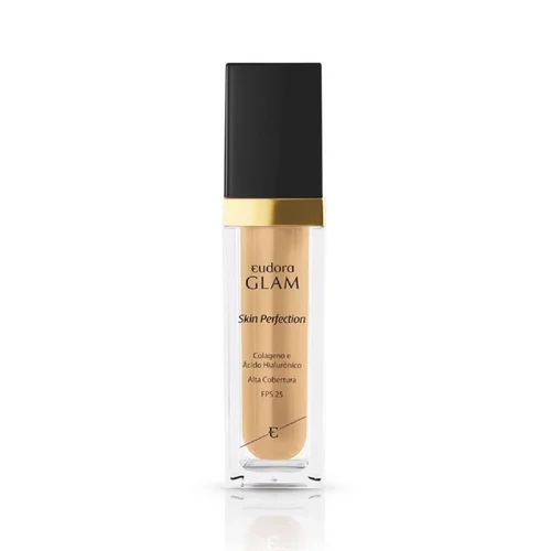 Base Líquida Eudora Glam Skin Perfection Cor 25 30ml