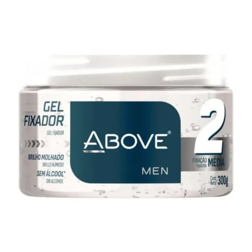 Gel Fixador Above Brilho Molhado Média Força 2 300G