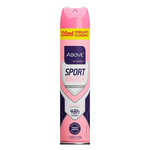 Desodorante Aerosol Above Sport Energy 200ml