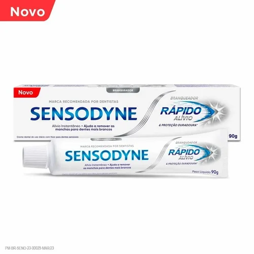 Creme Dental Sensodyne Rápido Alívio White 90G