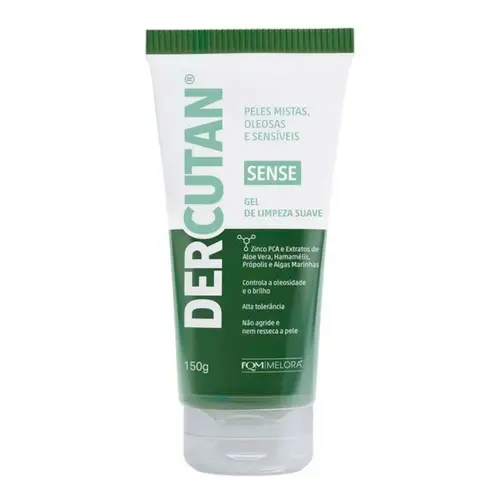 Gel de Limpeza Suave Dercutan Sense 150g