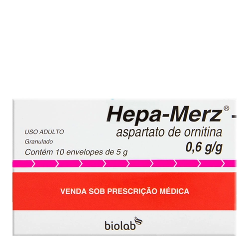 Hepa Merz 0.6Mg Gran 10Env