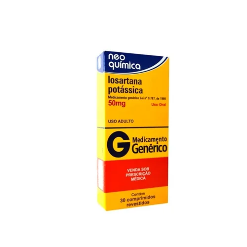 Gen Losartana Potássica 50Mg 30Cpr Neo Quimica