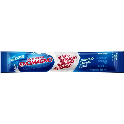 Leite Magnesia Eno Trad 12 Saches 10Ml