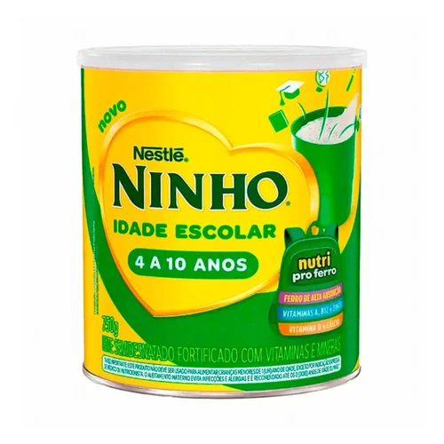 Leite Ninho Idade Escolar 4 A 10 Anos 750G