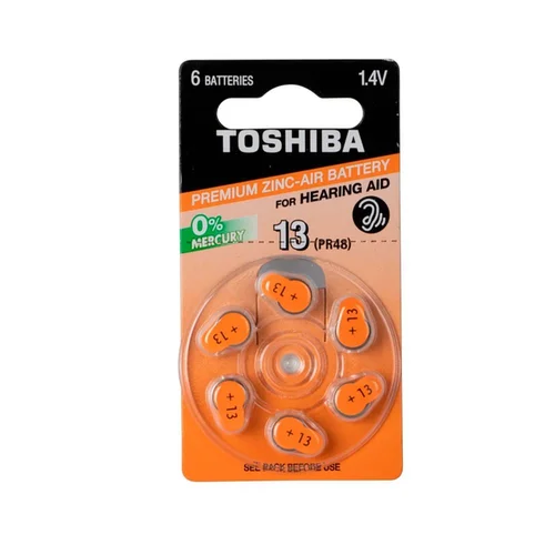 Pilha Toshiba Auditiva 10 1Und