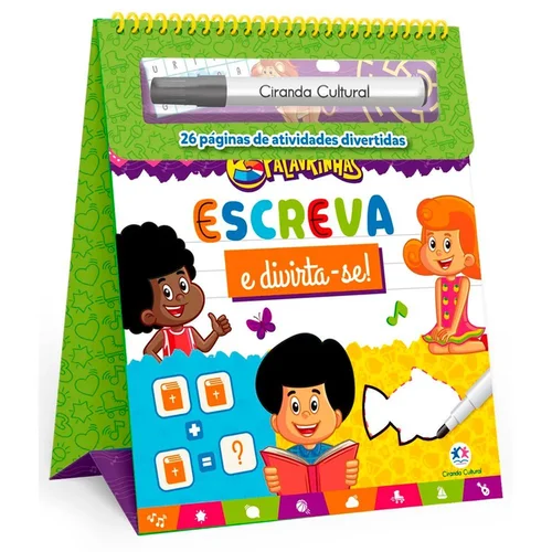 Livro Escreve E Divirta-Se Diversos