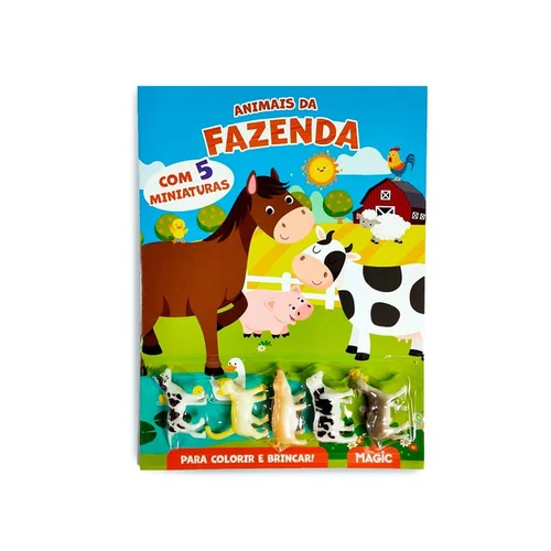 Livro Animais Da Fazenda