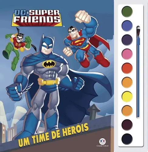 Livro Dc Super Friends Um Time De Herois