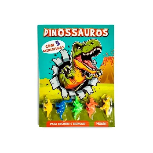 Livro Dinossauros Magic Kids