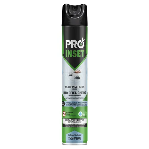 Multi-Inseticida Proinset Não Deixa Cheiro 250ml