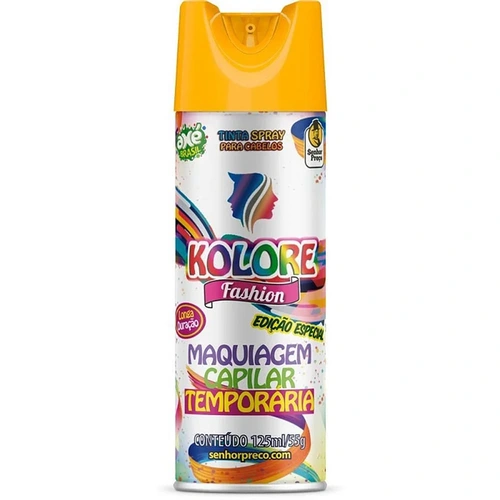 Maquiagem Capilar Color Fest Amarelo 125ml