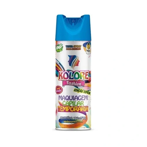 Maquiagem Capilar Color Fest Azul 125ml