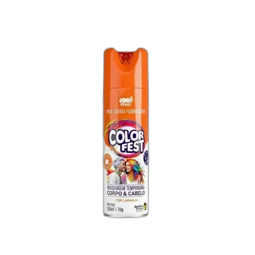 Maquiagem Capilar Color Fest Laranja 150ml